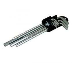 9PC Extra Long Hex Key Wrench
