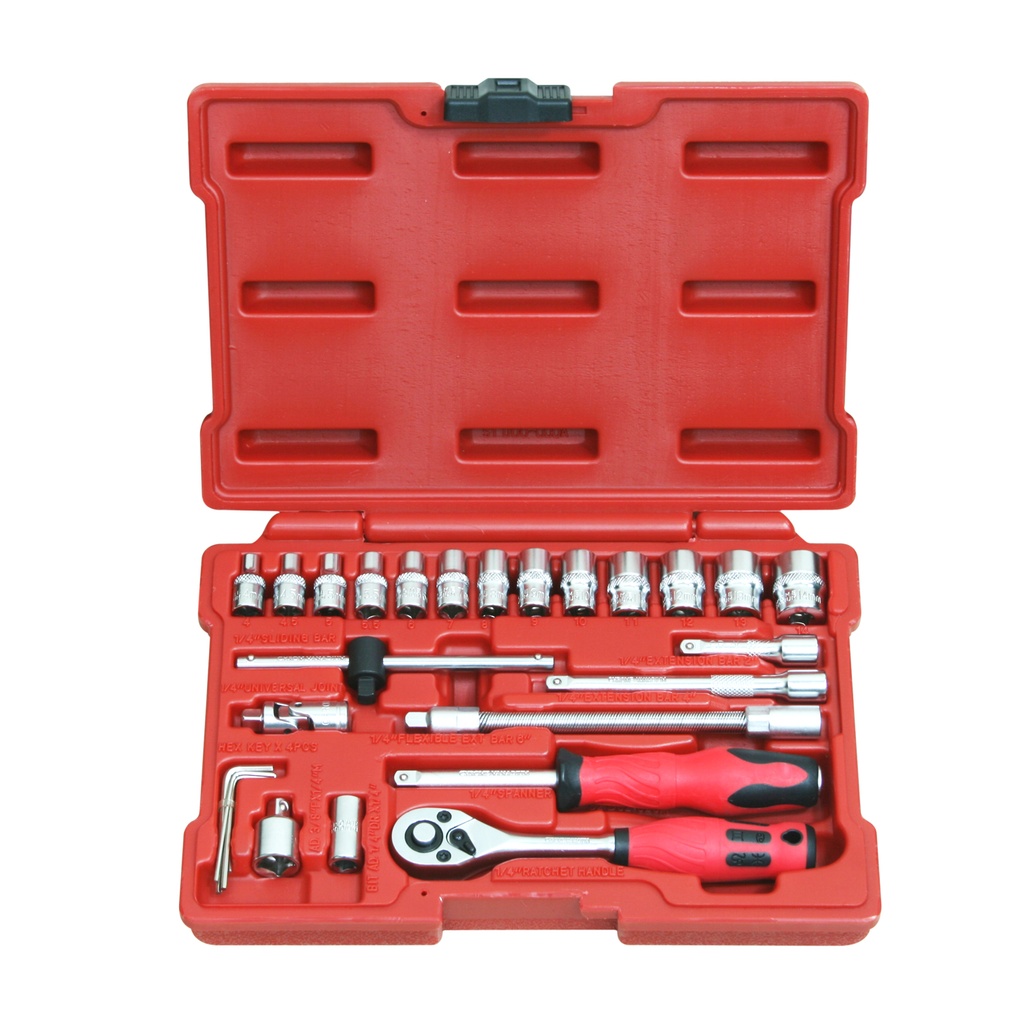 1/4"DR. 26Pcs Socket Set
