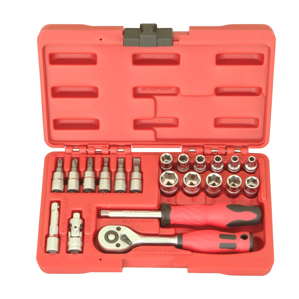 1/4"DR. 21Pcs 套筒組