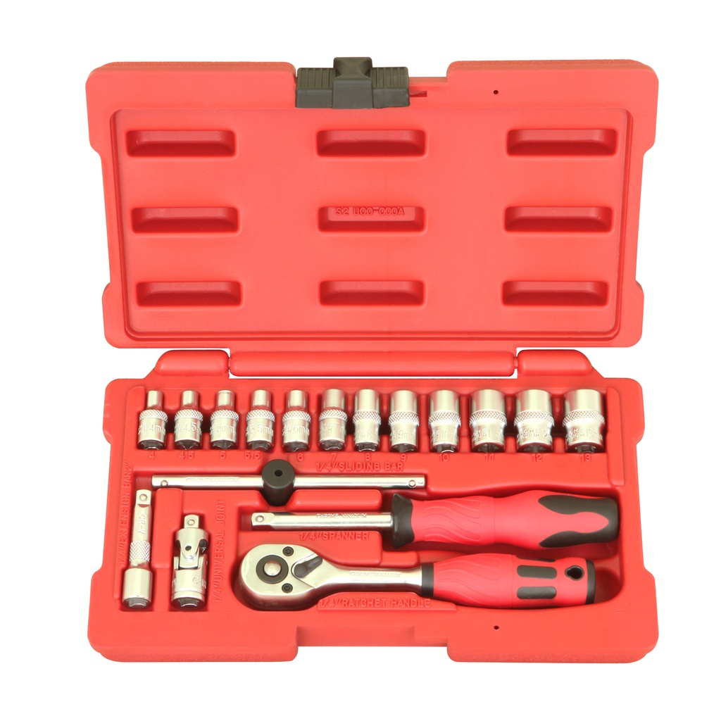 1/4"DR. 17Pcs Socket Set