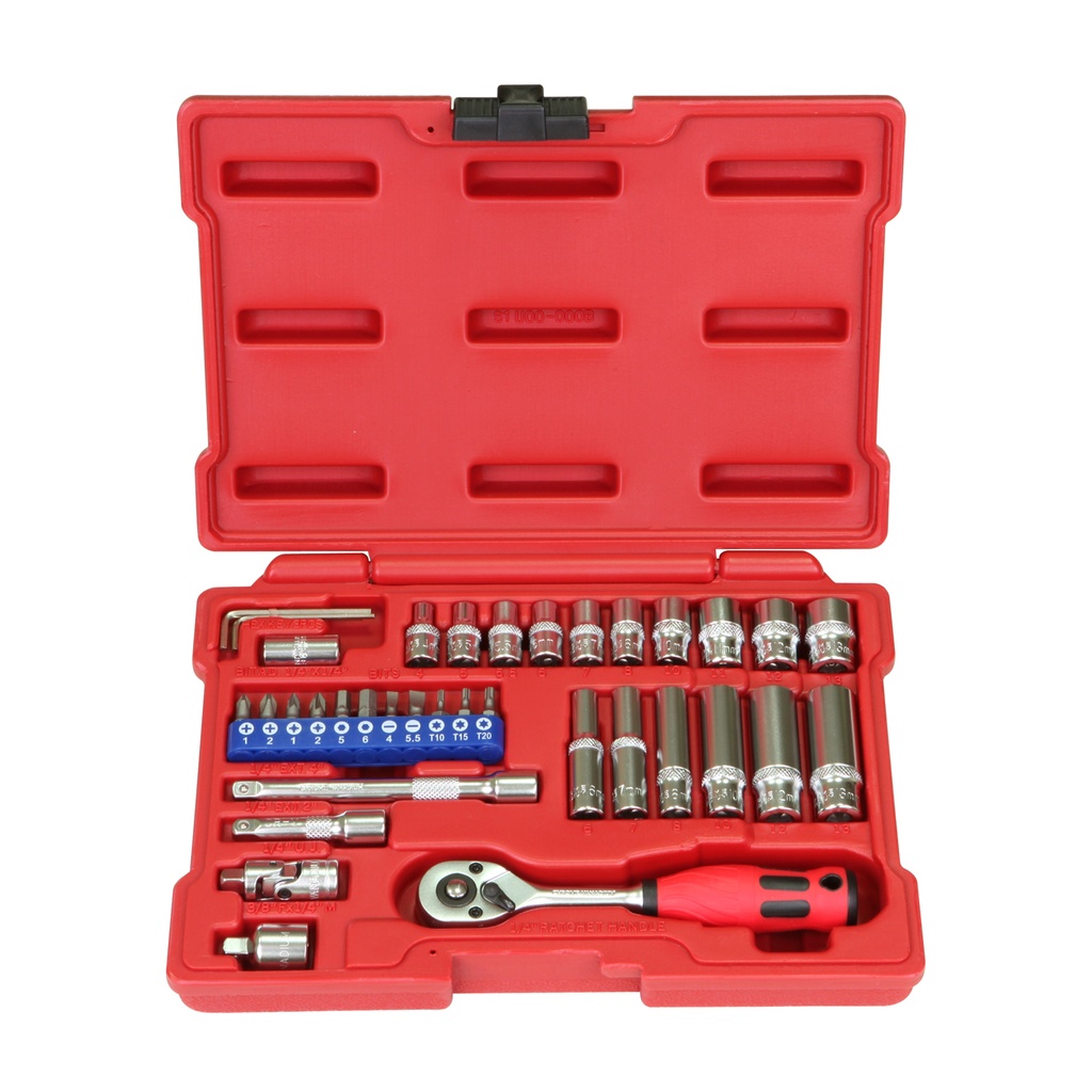 1/4"DR. 36Pcs 套筒組
