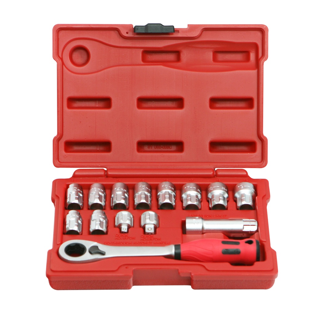 3/8"DR. 14Pcs 套筒組