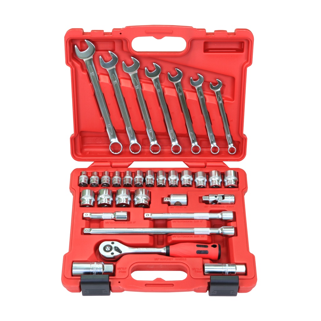 3/8"DR. 32Pcs 套筒組