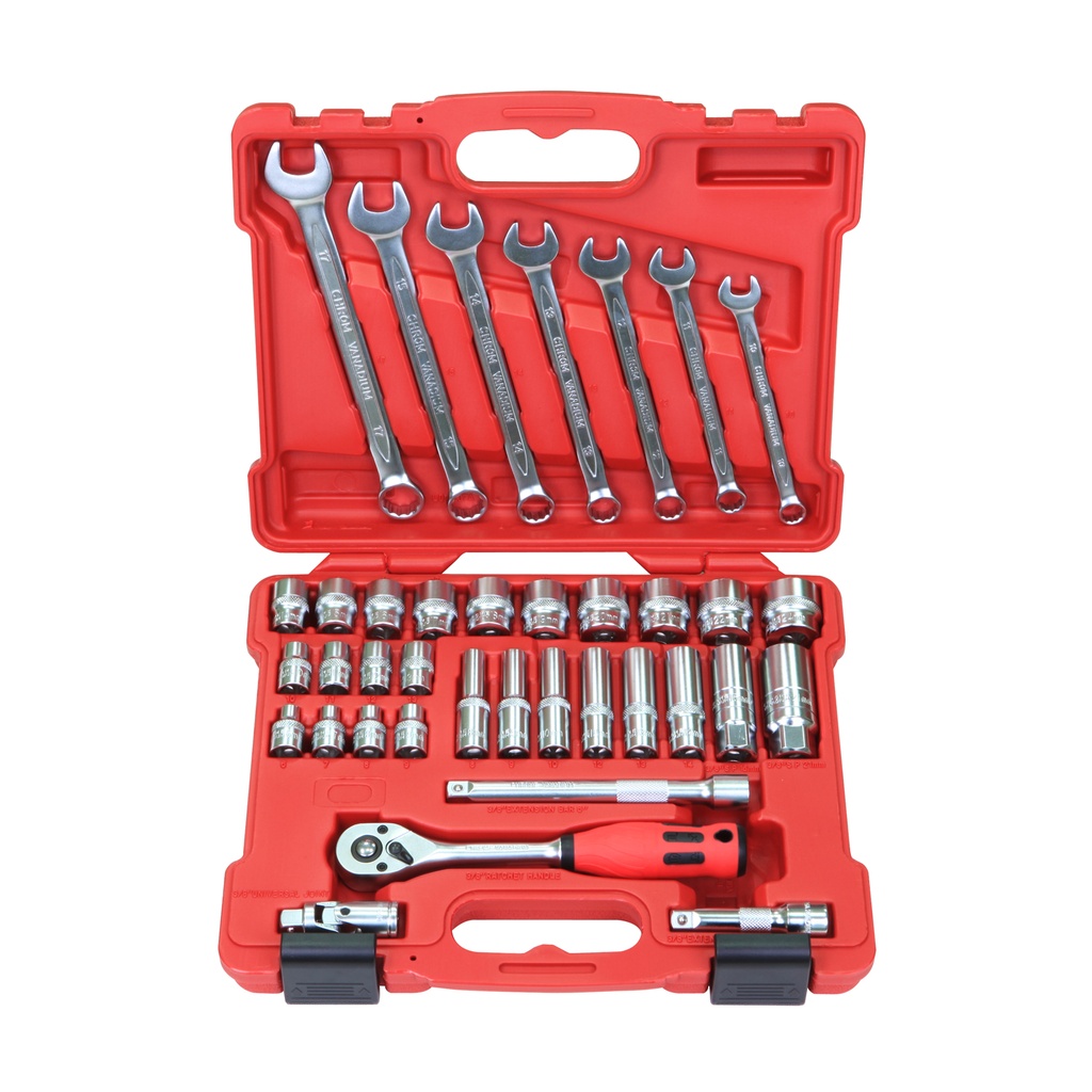 3/8"DR. 37Pcs 套筒組