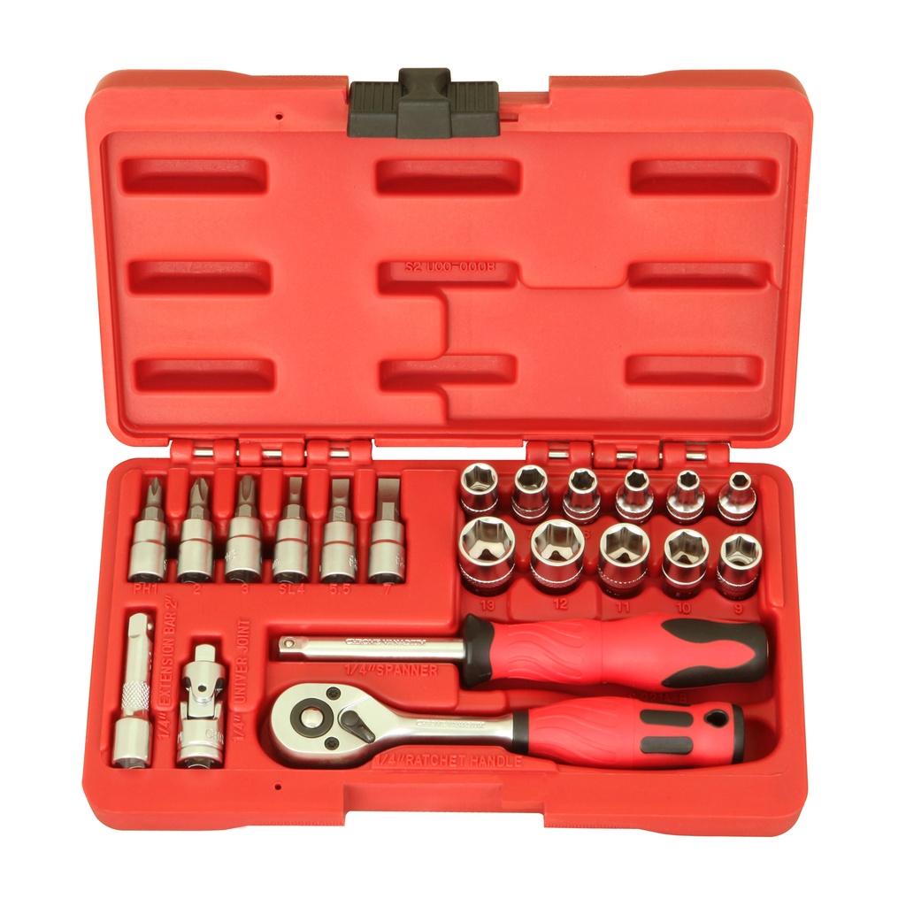 1/4"DR. 21Pcs Socket Set
