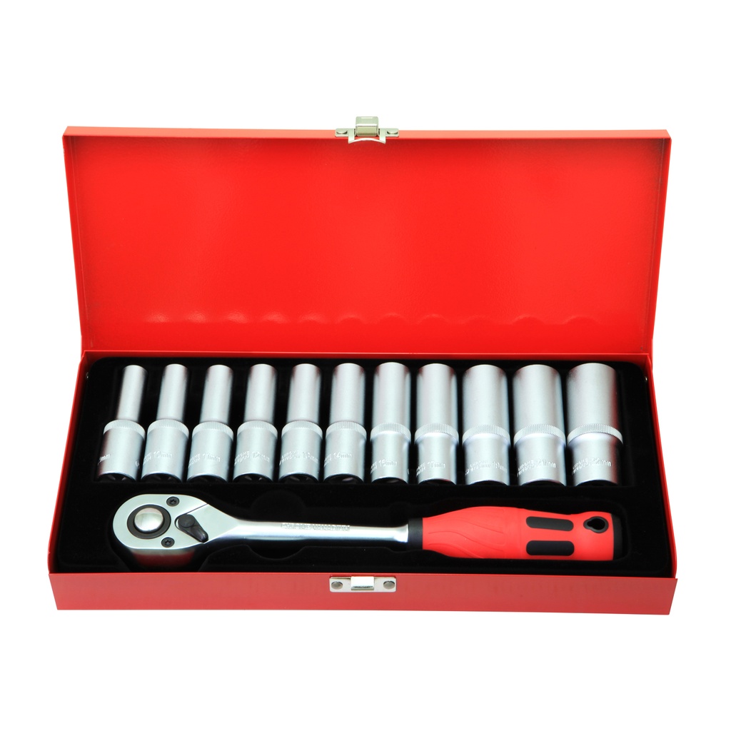 1/2"DR. 12Pcs 套筒組