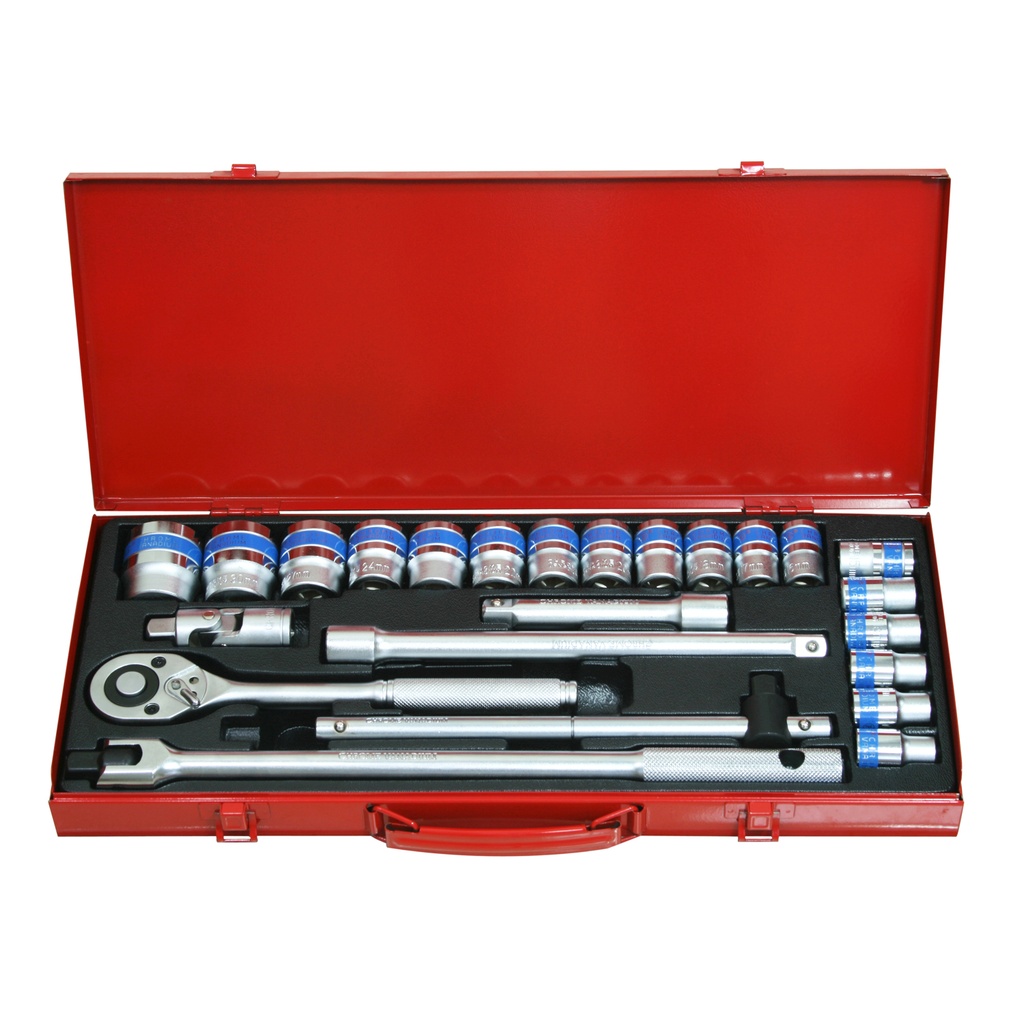 1/2"DR. 24Pcs 套筒組