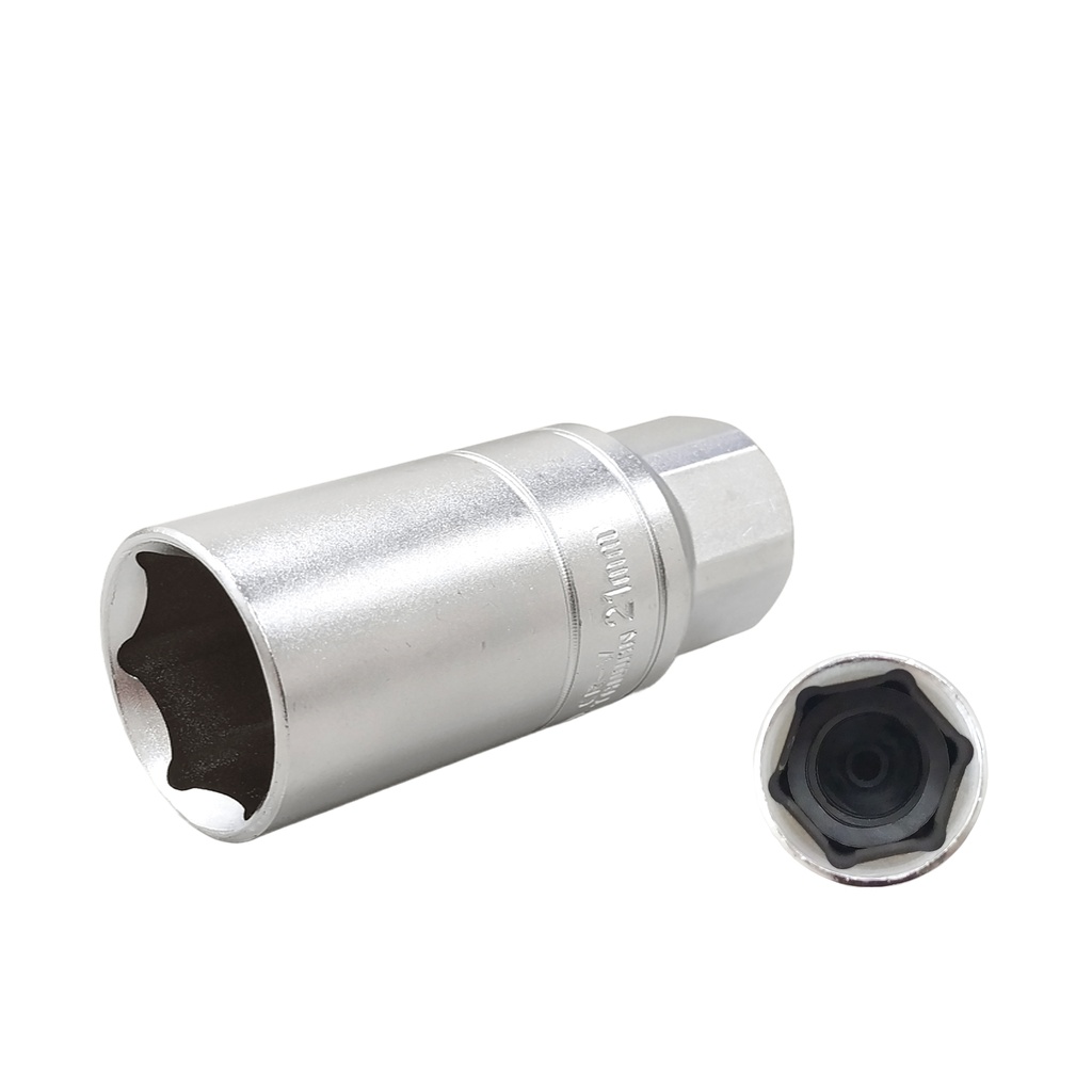 1/2" Dr. Spark Plug Socket All Stain Finish with 2 Line 6PT