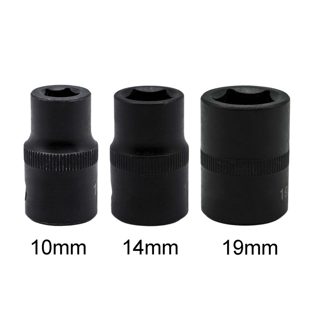 1/2"DR. Pentagon Brake Caliper Socket  10-14-19mm