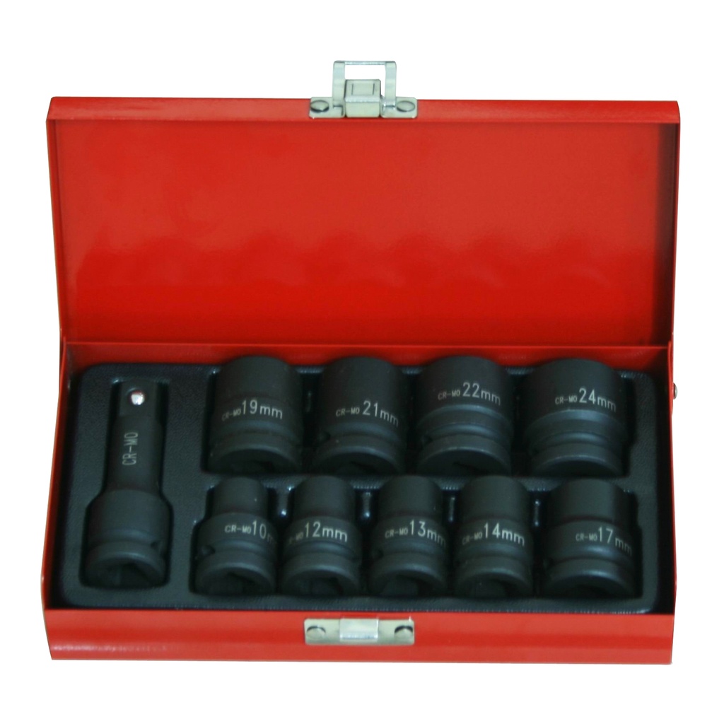 1/2"DR. 10Pcs Impact Socket Set