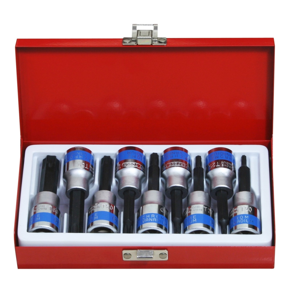 1/2"DR. 10Pcs Star Bit Socket  Set
