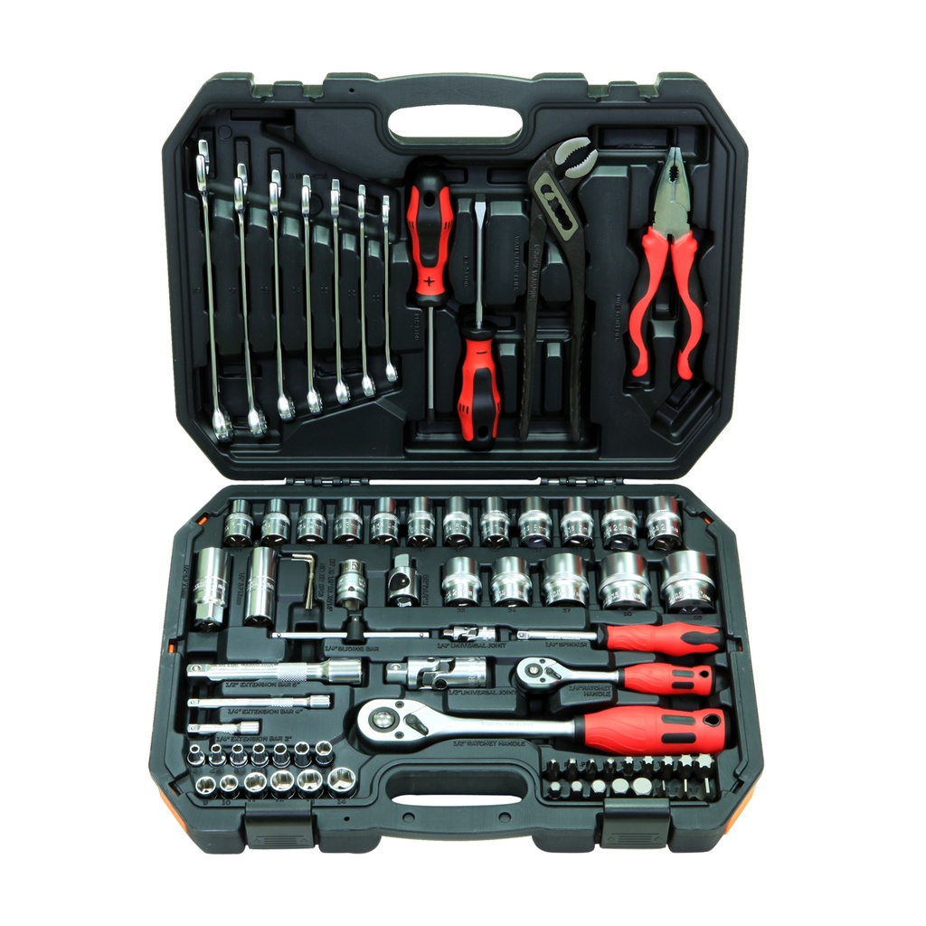 1/2"DR. 74Pcs Hand Tool Set