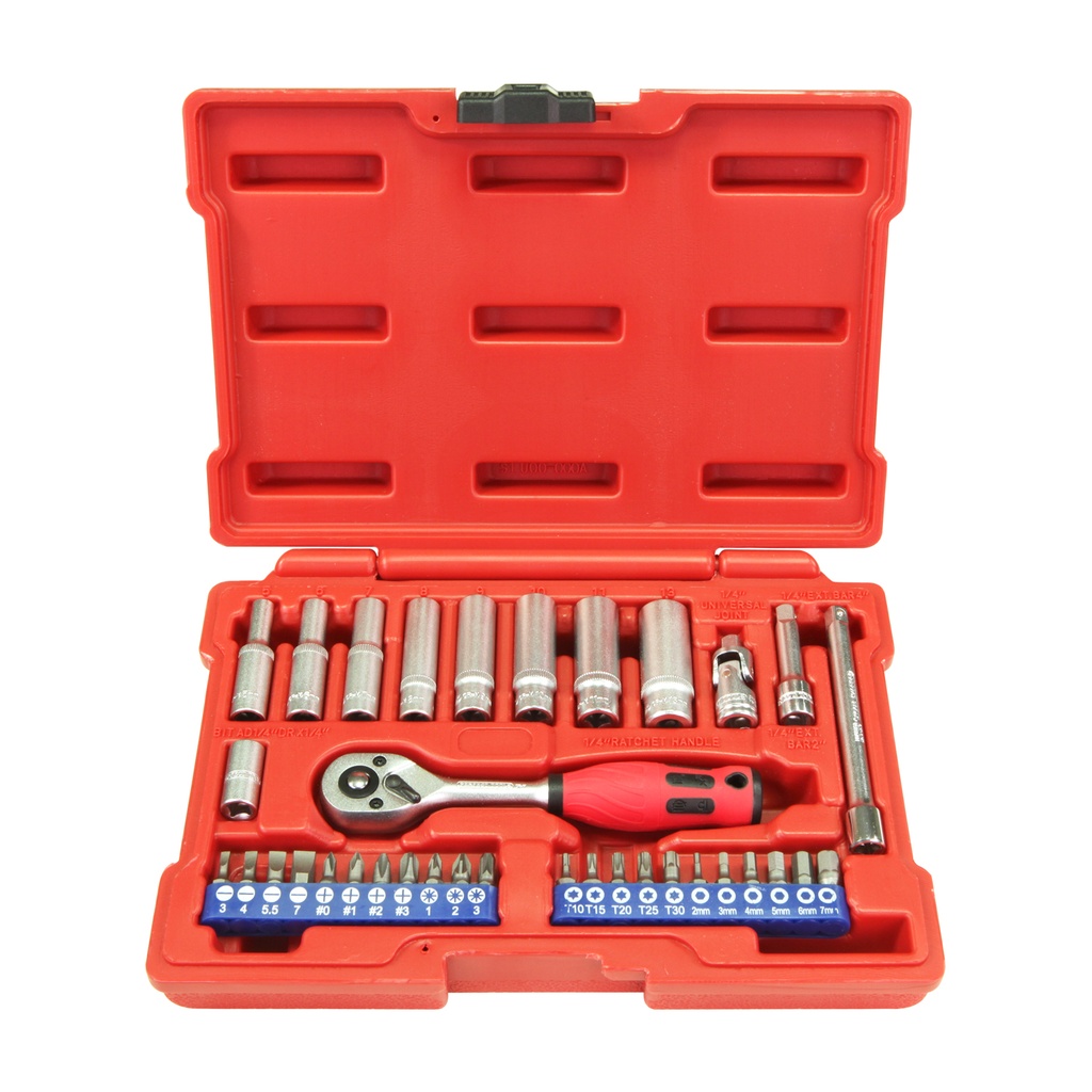 1/4"DR. 35Pcs 套筒組