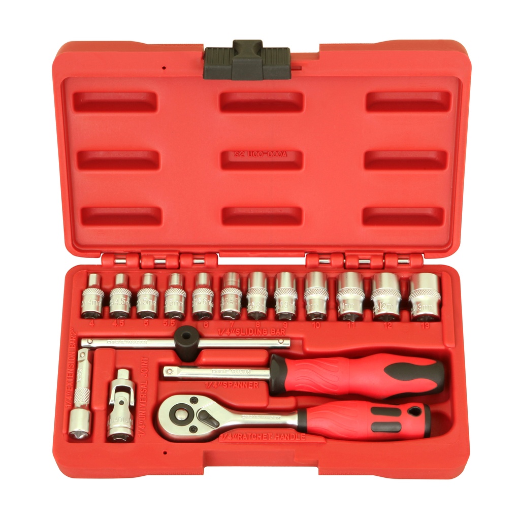 1/4"DR. 17Pcs Socket Set