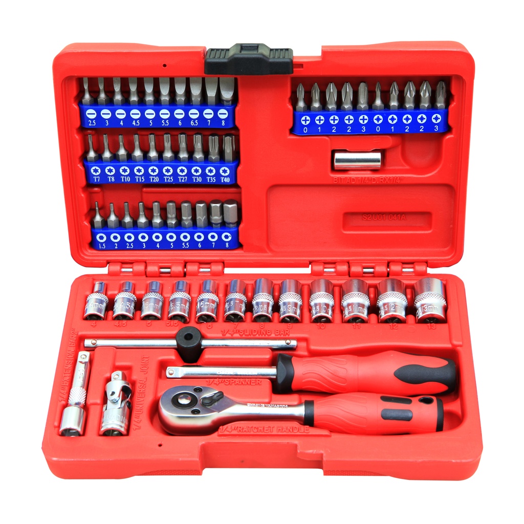 1/4"DR. 58Pcs 套筒組