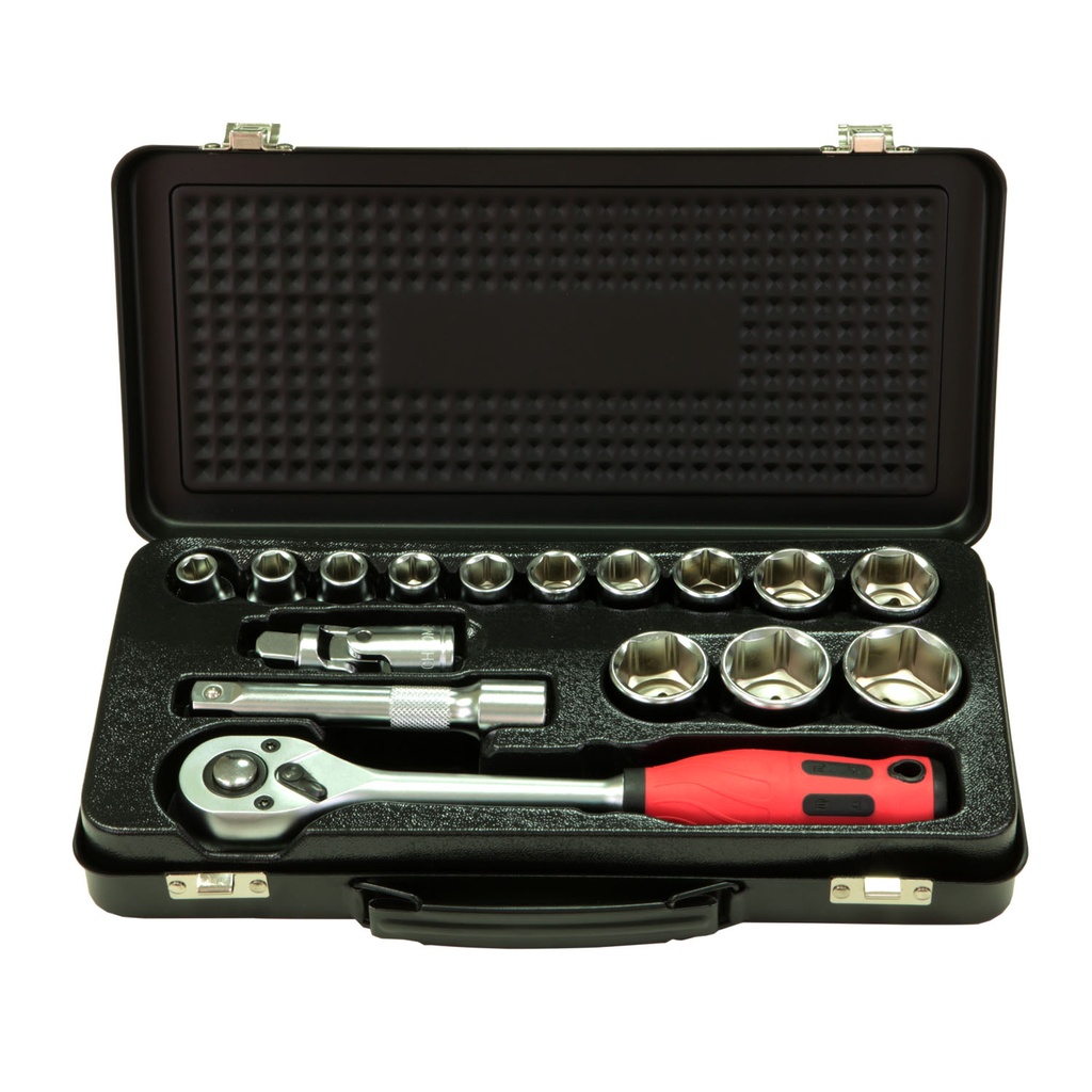 1/2"DR. 16Pcs Socket Set