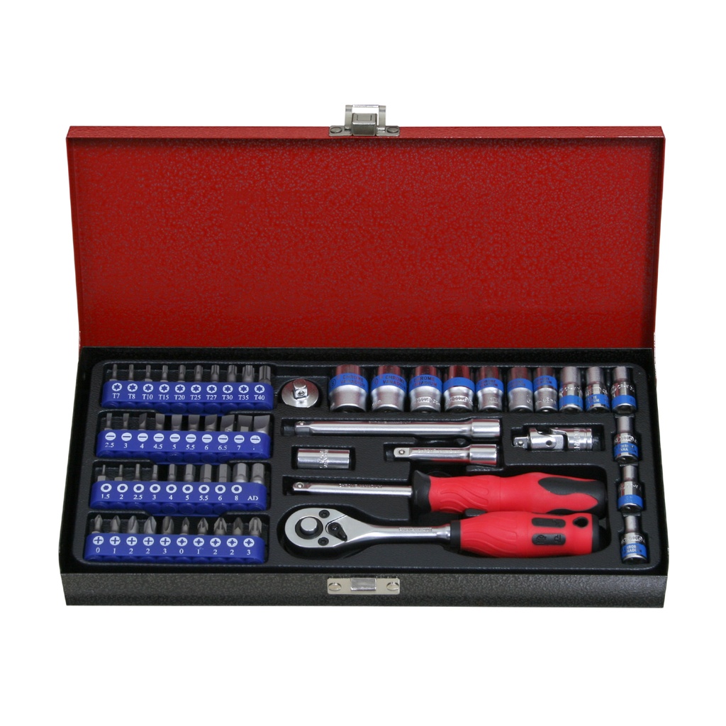 1/4"DR. 61Pcs 套筒組
