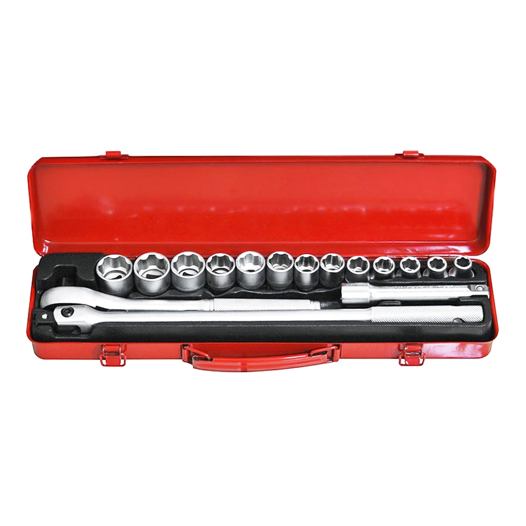 1/2"DR. 16Pcs Socket Set