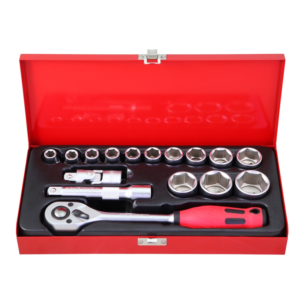 1/2"DR. 16Pcs Socket Set