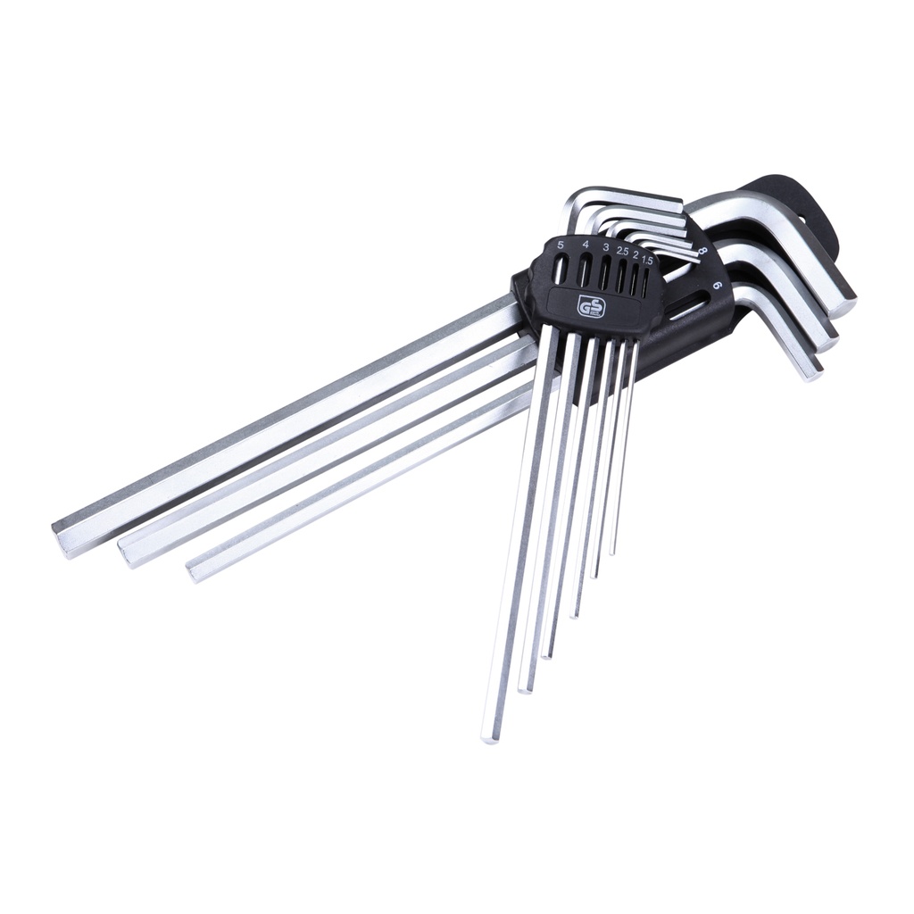 9Pcs 特長內六角扳手