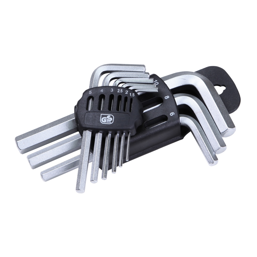 9Pcs Short Hex L Wrench Set