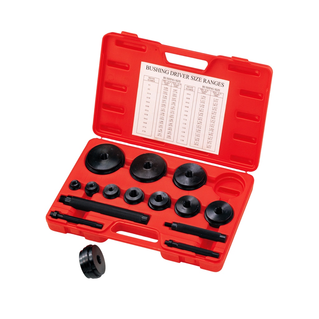 15Pcs Pro Bushing Driver, Seal And Bearing Installer Kit
