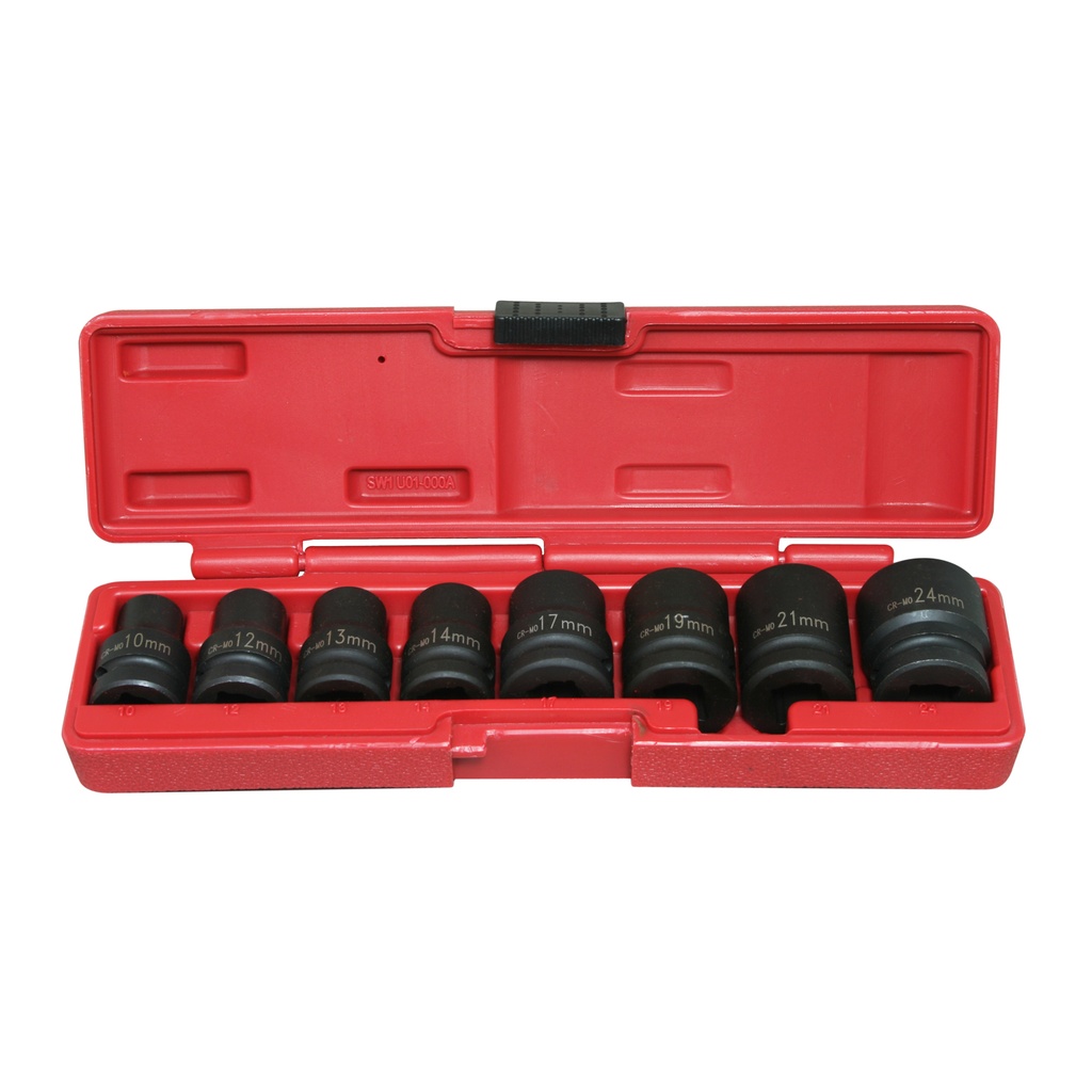 1/2"DR. 8Pcs Impact Socket Set