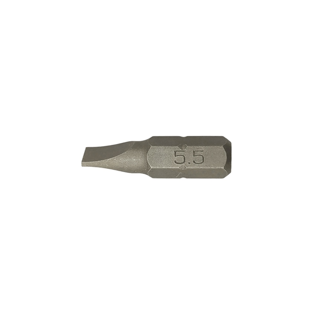 1/4" (6mm) 一字起子頭 25MML