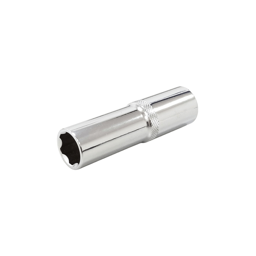  3/8” DR. Deep Super Locked Socket with Knurled (Mirror Finish)