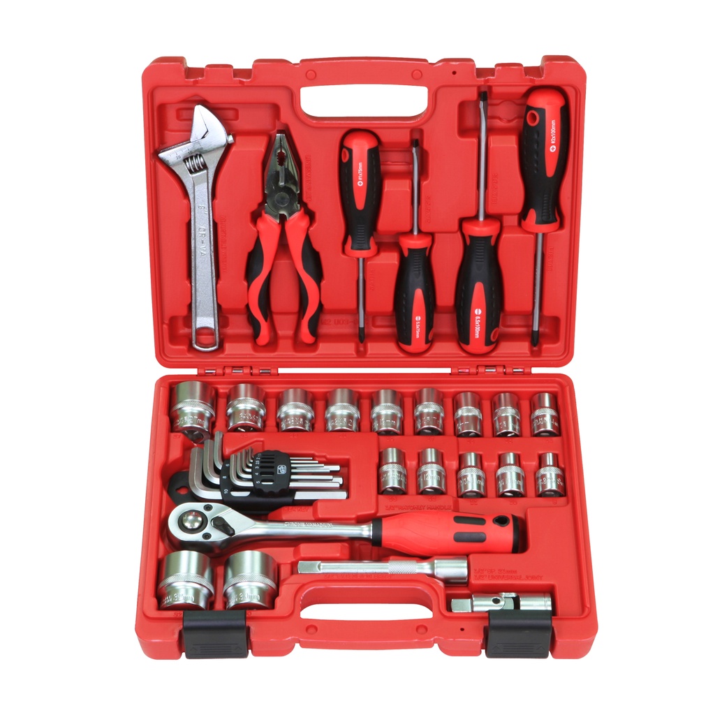 1/2"DR. 34Pcs 手工具組